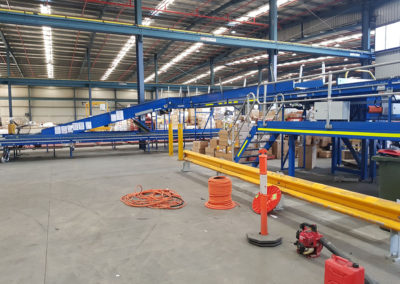 Installation of New Parcel Freight System